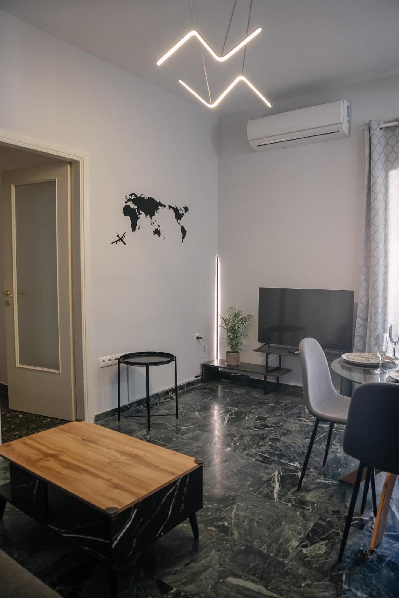 Apartamento 3Cs Athens Ampelokipoi Comfy Flat Ft Patio Airport Direct Day N Night Exterior foto